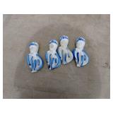 Assorted Blue and White Ceramic Tableware Set