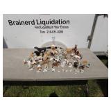 Lot of Assorted Dog Figurines - Ceramic and Porcelain