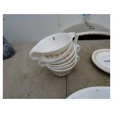 Vintage Dinnerware Set with Floral Designs â Assorted Pieces