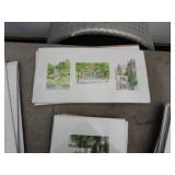 Lot of Assorted Landscape Art Prints