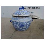 Lot of 2 Decorative Ceramic Jars