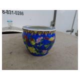 Lot of 2 Decorative Ceramic Jars