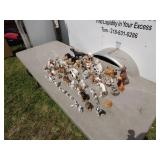 Lot of Assorted Dog Figurines - Ceramic and Porcelain