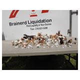 Lot of Assorted Dog Figurines - Ceramic and Porcelain