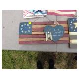 Assorted Patriotic American Decorations Lot