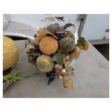 Decorative Fruit and Autumn Arrangement
