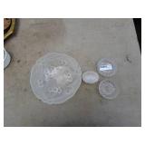 Assorted Glass Plate and Bowls Set