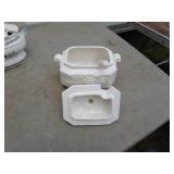 Lot of Two Vintage Ceramic Tureens