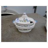 Lot of Two Vintage Ceramic Tureens
