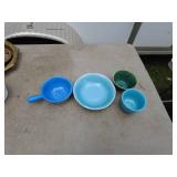 Lot of 4 Assorted Ceramic Bowls