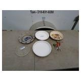Lot of Assorted Pie Plates and Serving Utensils