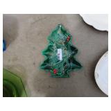 Lot of Assorted Decorative Platters - Holiday and Floral