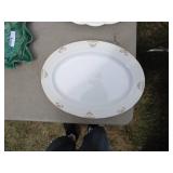 Lot of Assorted Decorative Platters - Holiday and Floral
