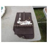 Silverware Set with Velvet Wrap