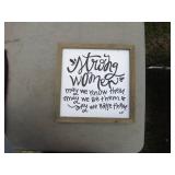 Assorted Inspirational and Decorative Plaques - Set of 5