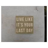 Assorted Inspirational and Decorative Plaques - Set of 5