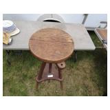 Vintage Wooden Tripod Stool