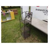 Metal 3-Tier Plant Stand with Decorative Moose Design