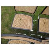 Vintage Marcel Breuer Cesca chairs B32 Crica 1950s