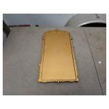 Vintage Ornate Gold Framed Wall Mirror