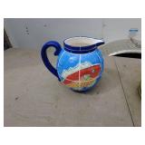Set of 4 Colorful Ceramic Decorative Pitchers