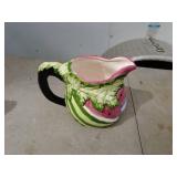 Set of 4 Colorful Ceramic Decorative Pitchers