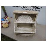 Lot of Wicker Storage Shelves