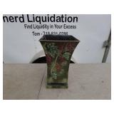 Decorative Metal Vases and Container Set