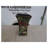 Decorative Metal Vases and Container Set