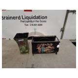 Decorative Metal Vases and Container Set