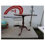 Antique Mahogany Tilt-Top Tripod Table