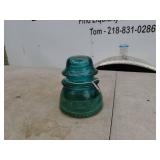Vintage Glass Insulators - Lot of 5