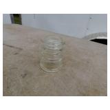 Lot of 9 Vintage Glass Insulators with Reference Book