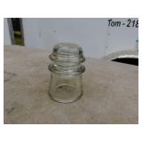 Lot of 9 Vintage Glass Insulators with Reference Book
