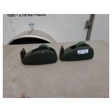 Lot of 2 Heavy Duty Tape Dispensers