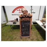 Vintage Chef Menu Chalkboard Sign