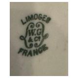 Antique Hand Painted Limoges Tankard / Antique Hand Painted WG & Co William Guerin Tankard