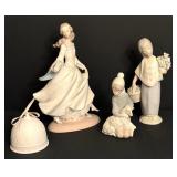 Vintage Lladro Matte Finish Figurines