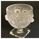 Elisabeth di Lalique Cut Crystal Vase