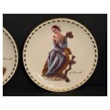 Vintage Gorham Serenity Collector Plate and Vintage Gorham Titian Madonna Plate