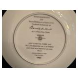 Vintage Gorham Serenity Collector Plate and Vintage Gorham Titian Madonna Plate