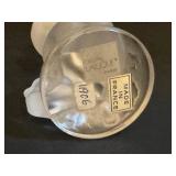 Lalique Nude Lady Diana  Goddess of the Hunt with Deer Frosted Crystal Figurine