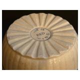 Vintage Red Wing Sponge Band Lidded Casserole Dish
