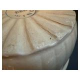 Vintage Red Wing Sponge Band Lidded Casserole Dish