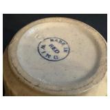 Vintage Red Wing Sponge Band Lidded Dish and Extra Lid