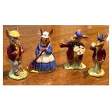 Four Vintage Royal Doulton Bunnykins