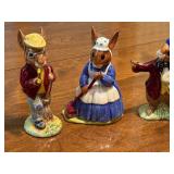 Four Vintage Royal Doulton Bunnykins