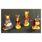 Four Vintage Royal Doulton Bunnykins