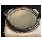 Antique Victorian Wavecrest Biscuit Jar