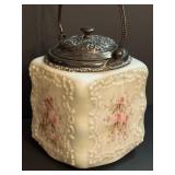 Antique Victorian Wavecrest Biscuit Jar